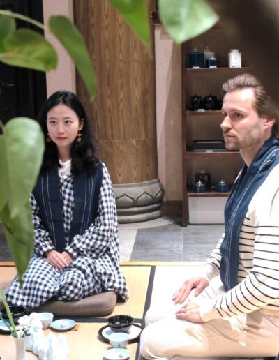Chengdu Wenshu Yuan Monastery tea ceremony