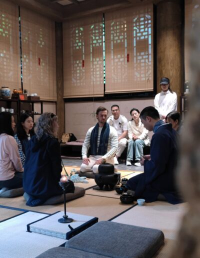 Chengdu Wenshu Yuan Monastery tea ceremony